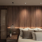 Large Walnut Wood Contact Paper 48x118 inch Peel and Stick Wood Grain Wallpaper - Image 8