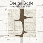 RoomMates RMK12349PL Mid-Century Beads Peel and Stick Wallpaper - Image 6