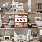 Avana Modern Acoustic Wood Wall Panels – 47.2 X 12.6 Inch White Oak Acoustic - Image 3