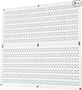 Pegboard Rack Wall Control Home & Garage Tool Storage & Organization White by Wall+Control