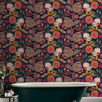 Wallpaper Peel and Stick Floral Wall Paper Removable Waterproof - Image 7