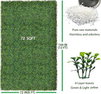 ODTORY Artificial Boxwood Roll Panels: 6FT X 12FT UV-Anti Artificial Ivy - Image 2