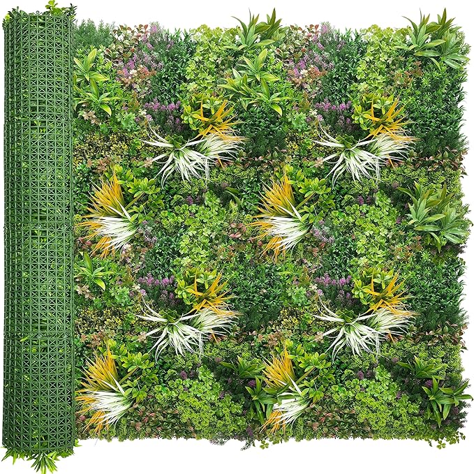 ODTORY Artificial Greenery Grass Wall Panels: 68'' x 120'' UV-Anti Faux by ODTORYHOME
