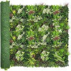 ODTORY Artificial Plant Wall Panels: 70"×120" UV-Anti Faux Grass Wall Backdrop by ODTORYHOME