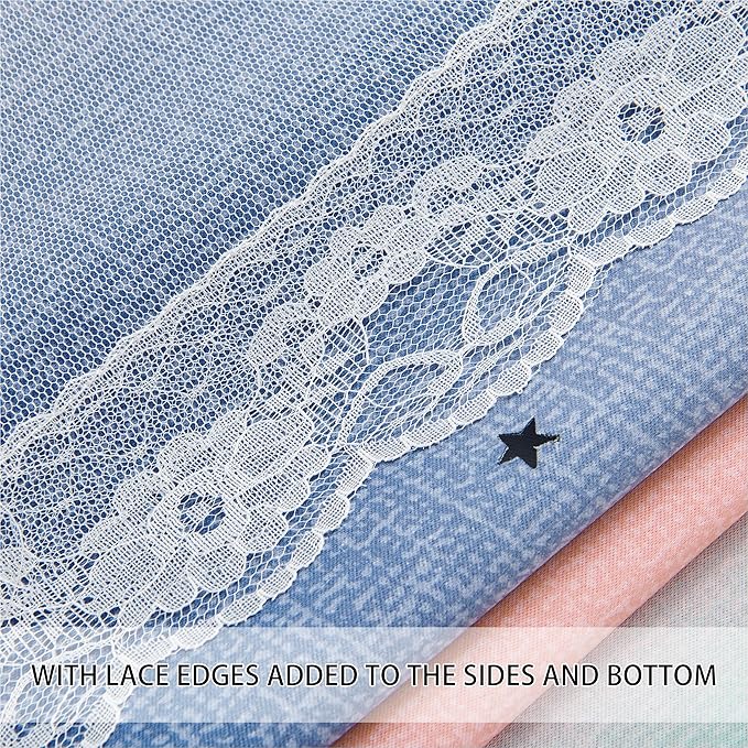 XiDi Grey Curtains for Kids Room, Nursery Blackout Curtain, Girls Room Decor - Image 6