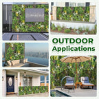 Artificial Grass Wall Roll Panels: 48''x120''Boxwood Hedge Panels, UV-Anti - Image 6