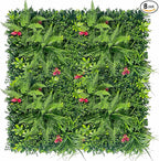 ODTORY Artificial Grass Wall Backdrop Panels: 20X20 in 8P UV-Anti Greenery by ODTORYHOME