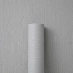 24"x393" Grey Grasscloth Peel and Stick Fabric Textured Contact Paper Removable - Image 5