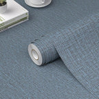 WADILE Grasscloth Peel and Stick Wallpaper 15.7in x 393.7in, Textured Contact by WADILE