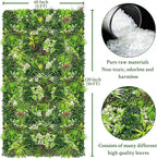 ODTORY Artificial Plant Wall Panels: 60"×120" UV-Anti Faux Grass Wall Backdrop - Image 2