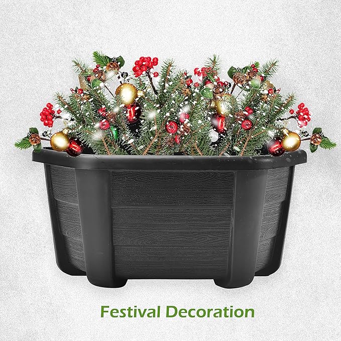 9.8 Inches Self Watering Wall Planters - Image 7