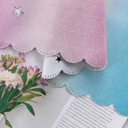 XiDi Curtains for Bedroom Decor, Rainbow Pink Purple/62/96 - Image 6