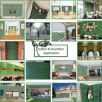 ODTORY Artificial Boxwood Roll: 40x120 in UV-Anti Faux Ivy Boxwood Hedge Leaf - Image 6