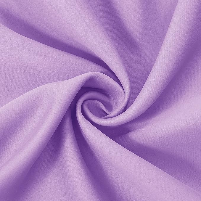 LEMOMO Blackout Curtains 42 x 84 inch/Lavender Curtains Set of 2 Panels/Thermal - Image 6