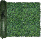 ODTORY Artificial Boxwood Roll: 40x120 in UV-Anti Faux Ivy Boxwood Hedge Leaf by ODTORYHOME
