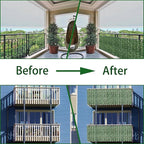 ODTORY Artificial Ivy Privacy Fence Wall Screen, 48x120 in UV-Anti Faux - Image 6